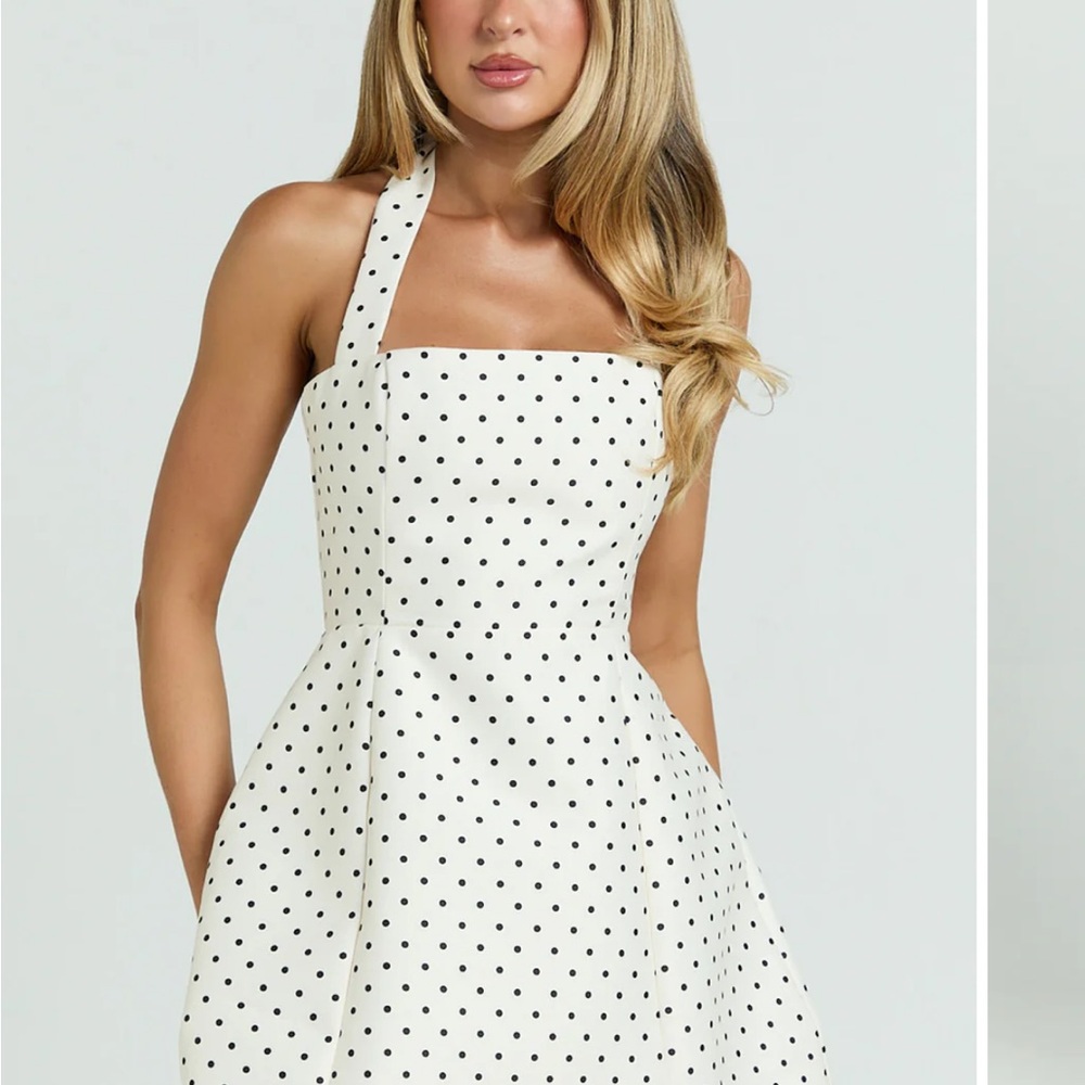 Showpo Halter Polka Dot Dress